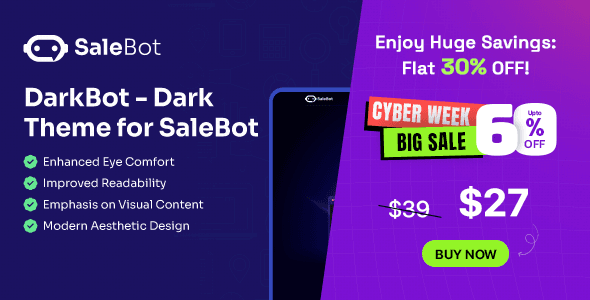 DarkBot — SaleBot Dark Theme Addon